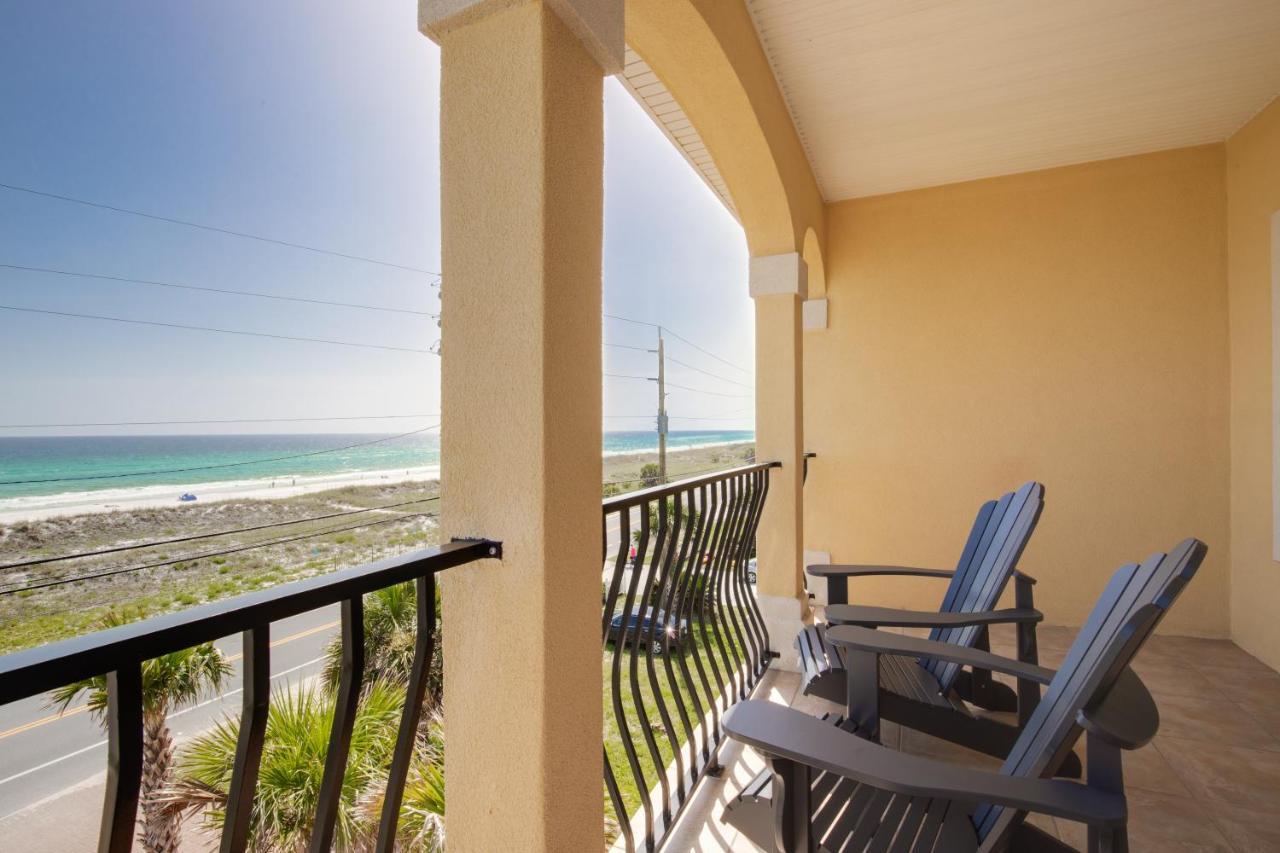 2 Gulf View Balconies! 3 Story Townhome With 4 Bedrooms, 4 Bathrooms! Sleeps12 Panama City Beach Exterior foto